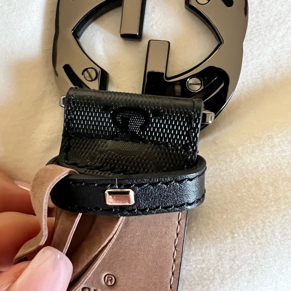 Gucci Belt Unisex Black Color - Picture 10 of 10